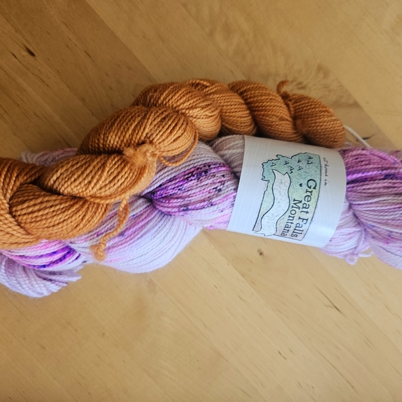 Farmer's Daughter Fibers Sock Squad 2023, January through October, 8 skeins. - Picture 5 of 6